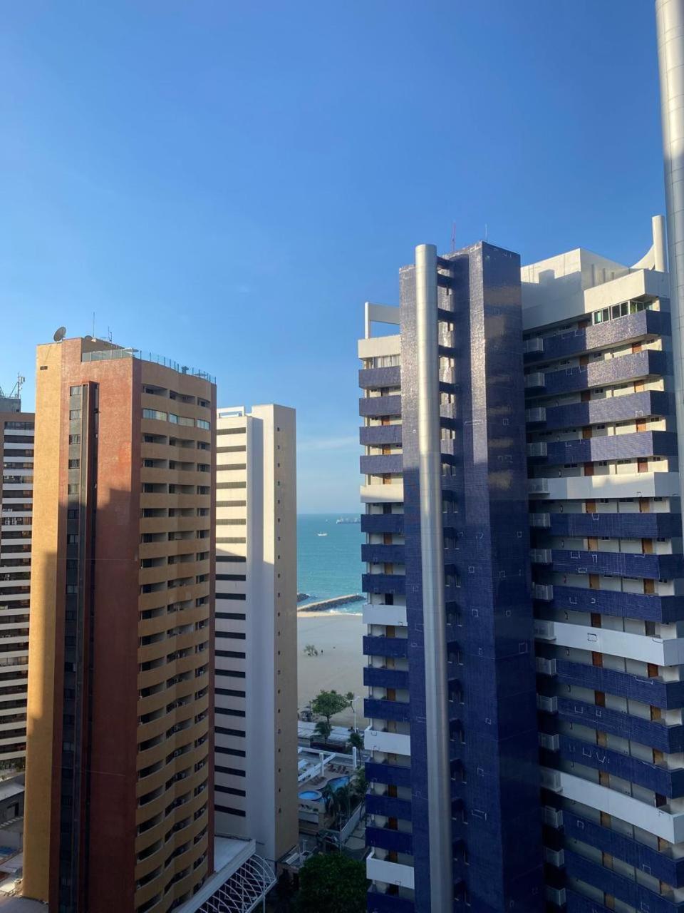 Apartamento Beira Mar Fortaleza Beach Class Eksteriør billede
